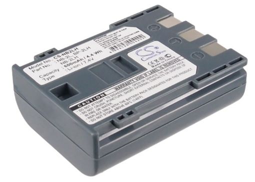 Canon ZR Series Battery BP-2L5 BP2LCL for ZR850 ZR800 Rebel XTi - 1