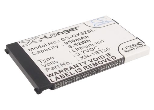 Battery for Sharp XERA GZ200 TM-150 GX-T300 GX-T29 GX-T25 GX-T17 - 1