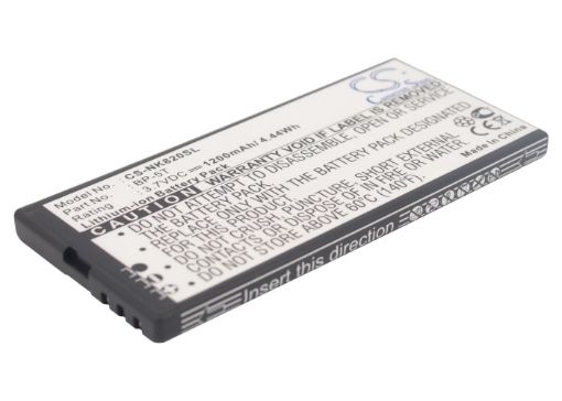 Battery for Nokia Lumia 825/820.2/820 Arrow (BP-5T) - 1