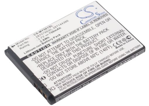Battery for Sagem MY511x MY501X MY411x MY401z MY226x (p/n 194/07) - 1