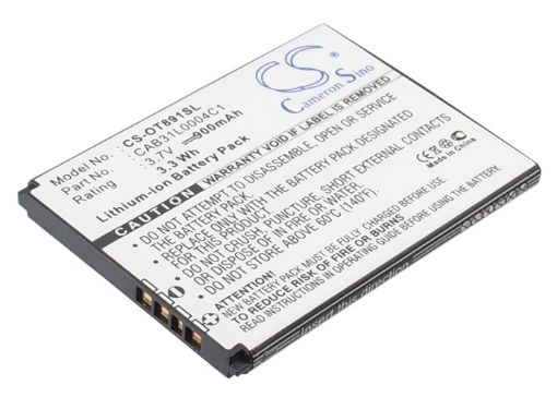 Alcatel Battery CAB31L0000C1 for OT-979 891 3040D 155 813D 813 808 - 1