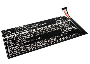 Battery for Google Nexus 7" 8GB/16GB/32GB (p/n C11-ME370T) - 1