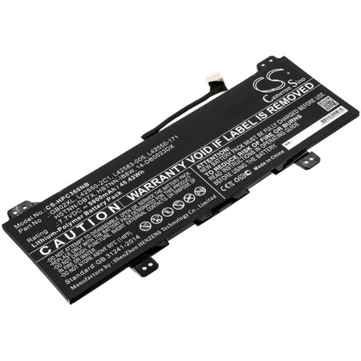 Picture of Battery for Hp Chromebook X360 11 (p/n 14-DB0023DX GB02XL)