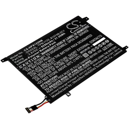 Picture of Battery for Hp Pavilion X2 10-N030CA Pavilion X2 10-N013DX Converti Pavilion X2 10-N013DX Pavilion X2 10-J025TU (p/n 810749-2C1 810749-421)