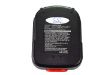 Replacement Battery for Black & Decker XTC & SX Series (244760-00) - 5