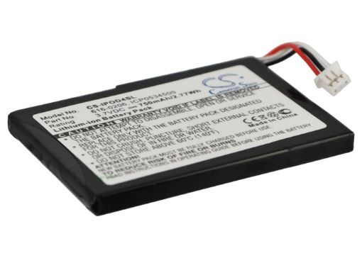 Apple iPOD 4th Gen Battery (p/n 616-0183 616-0206) - 1