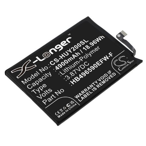 Picture of Battery for Honor Play 20 KOZ-AL00 (p/n HB496590EFW-F)