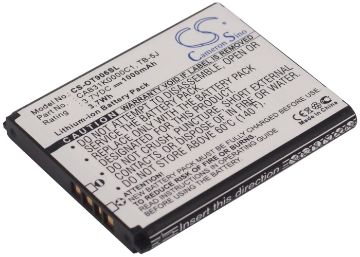 Alcatel OT-906 One Touch 906 Battery BY74 CAB31K0000C1 - 1