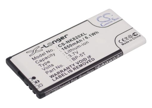 Battery for Nokia Lumia 825/820.2/820 Arrow (BP-5T) - 1