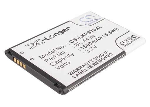 LG VS700 VM701 Univa Battery BL-44JN for Optimus & Sunrise - 1