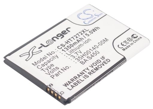 Battery for HTC Vision, Mozart, Desire Z (35H00140-00M/01M) - 1