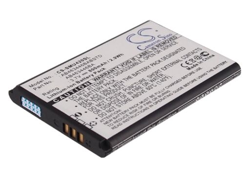 Samsung TwoStep R470 SPH-M610 M510 M500 Battery AB463446BA - 1