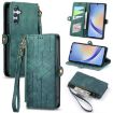 Samsung Galaxy A71 5G Geometric Zipper Wallet Leather Phone Case - 1