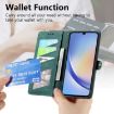 Samsung Galaxy A71 5G Geometric Zipper Wallet Leather Phone Case - 5