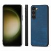Samsung Galaxy S8 Vintage Leather PC Back Cover Phone Case Blue - 2