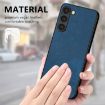 Samsung Galaxy S8 Vintage Leather PC Back Cover Phone Case Blue - 4