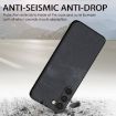 Samsung Galaxy S8 Vintage Leather PC Back Cover Phone Case - Black - 3