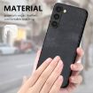 Samsung Galaxy S8 Vintage Leather PC Back Cover Phone Case - Black - 4