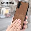 Samsung Galaxy A71 5G Vintage Leather PC Back Cover Phone Case Brown - 4