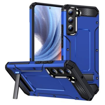 Picture of For Samsung Galaxy S22 5G Matte Holder Phone Case (Dark Blue)