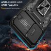 Samsung Galaxy A05s Armor PC + TPU Camera Shield Phone Case - Black - 2