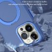 iPhone XR MagSafe Metal Holder Frosted Translucent Phone Case Black - 5