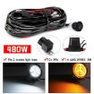 Picture of H0006 Off-road Vehicle 480W 2 in 1 Waterproof Switch Light Wiring Harness
