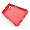 Realme 10 Pro 5G Wine Red Phone Case - TPU + Flannel Shield - 6