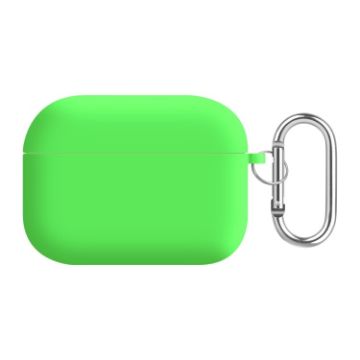 Picture of For AirPods Pro 2 PC Lining Silicone Bluetooth Earphone Protective Case (Fluorescent Green)