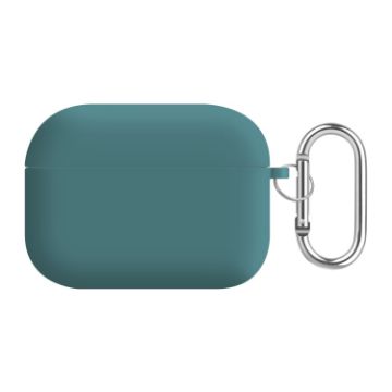 Picture of For AirPods Pro 2 PC Lining Silicone Bluetooth Earphone Protective Case (Pine Needle Green)