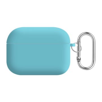Picture of For AirPods Pro 2 PC Lining Silicone Bluetooth Earphone Protective Case (Ice Blue)