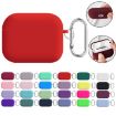Picture of For AirPods Pro PC Lining Silicone Bluetooth Earphone Protective Case (Rose Red)