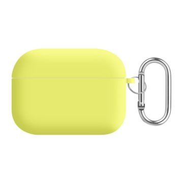 Picture of For AirPods 3 PC Lining Silicone Bluetooth Earphone Protective Case (Shiny Yellow)