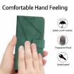 Samsung Galaxy M33 5G Green Leather Phone Case - 6