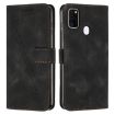 Samsung Galaxy M30s / M21 Leather Phone Case - Black - 1
