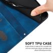 Samsung Galaxy M31 Leather Phone Case with Lanyard - Blue - 6