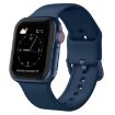 Apple Watch Series 6 44mm Silicone Watch Band - Abyss Blue - 1