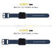 Apple Watch Series 6 44mm Silicone Watch Band - Abyss Blue - 2