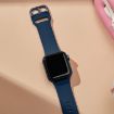 Apple Watch Series 6 44mm Silicone Watch Band - Abyss Blue - 4