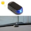 Picture of LQ-S10 Car Solar Power Simulated Dummy Alarm Warning Anti-Theft LED Flashing Security Light Fake Lamp (Blue Light)