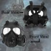 Picture of M04 Gas Mask Use For Competition Dummy Gas Mask Wargame Cosplay Mask (Black)