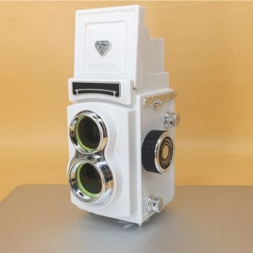 Picture of Non-Working Fake Dummy Handheld Retro DSLR Camera Model Photo Studio Props (White)