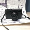 Picture of Non-Working Fake Dummy DSLR Camera Model Photo Studio Props (Black)