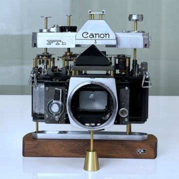 Picture of For Canon Non-Working Fake Dummy Camera Model Room Props Display Photo Studio Camera Model (Coffee)