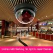 Picture of Realistic Looking Fake Dummy Motion Detection System Security Camera (Black)