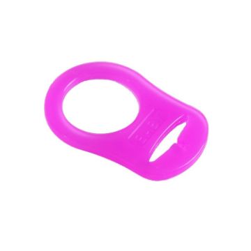 Dummy Pacifier Holder Clip Adapter Ring Button Style Adapter - 1
