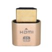 2pcs HDMI Dummy Load Simulates HD Displays - Gold - 1