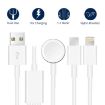 3-in-1 USB Magnetic Charging Cable for Apple Watch Series & iPhone - 2