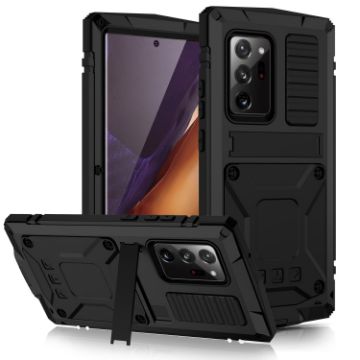 Samsung Galaxy Note 20 Ultra R-JUST Shockproof Waterproof Case (Black) - 1