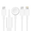 3-in-1 Type-C Magnetic Charging Cable for Apple Watch Series & iPhone - 1